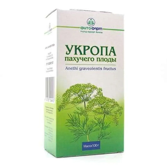 картинка Укропа пахучего плоды Фитофарм 100г – Prostor.ae