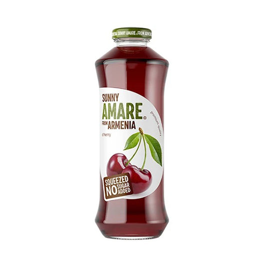 Cherry juice with apple juice direct squeezed (no sugar) Amare (Armenia) 750ml.