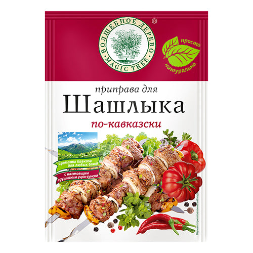 картинка Приправа для шашлыка по-кавказски Волшебное дерево 25г – Prostor.ae