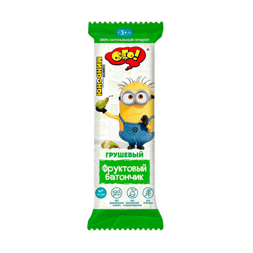 картинка Фруктовый батончик грушевый. ОГО 25г – Prostor.ae