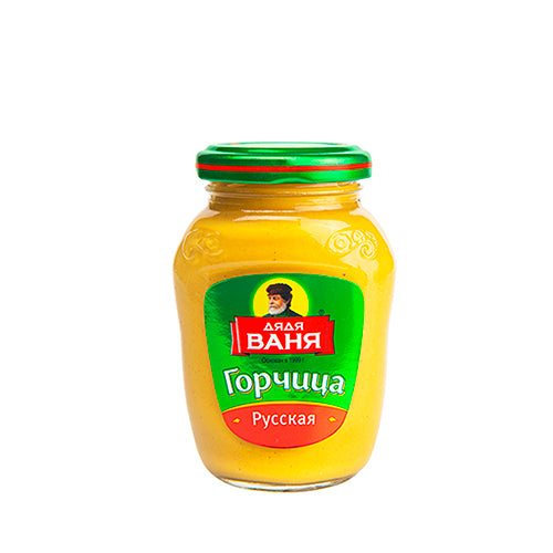 картинка Горчица "Русская" Дядя Ваня 140 гр. – Prostor.ae