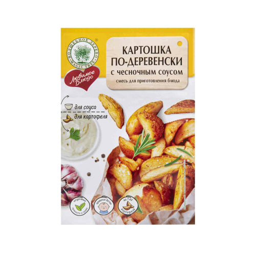 картинка Смесь для приготовления блюда "Картошка по деревенски с чесночным соусом". Волшебное дерево 25г – Prostor.ae