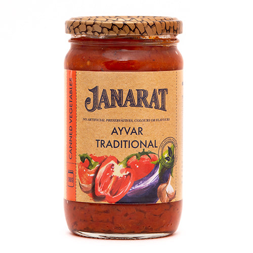 картинка Икра овощная "Айвар Традиционный" "Janarat" (Армения) 360гр – Prostor.ae