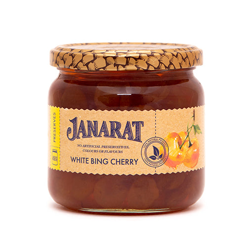 картинка Варенье из белой черешни "Janarat" (Армения) 450гр – Prostor.ae