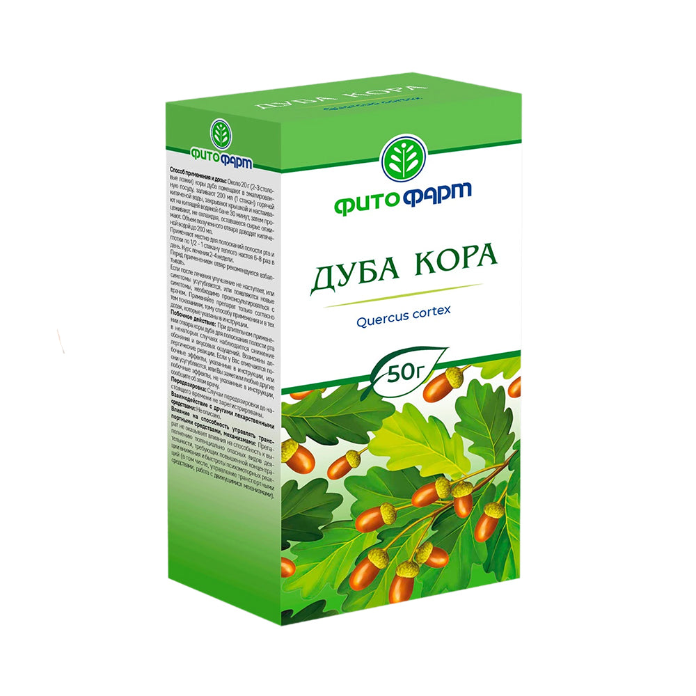 Дуб (кора) Фитофарм 50г.