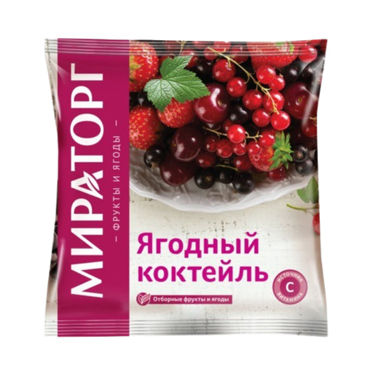 Ягодный коктейль отборный (быстрозамороженный) Мираторг 300г.