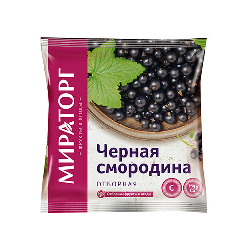 картинка Черная смородина замороженная "Мираторг" 300г – Prostor.ae