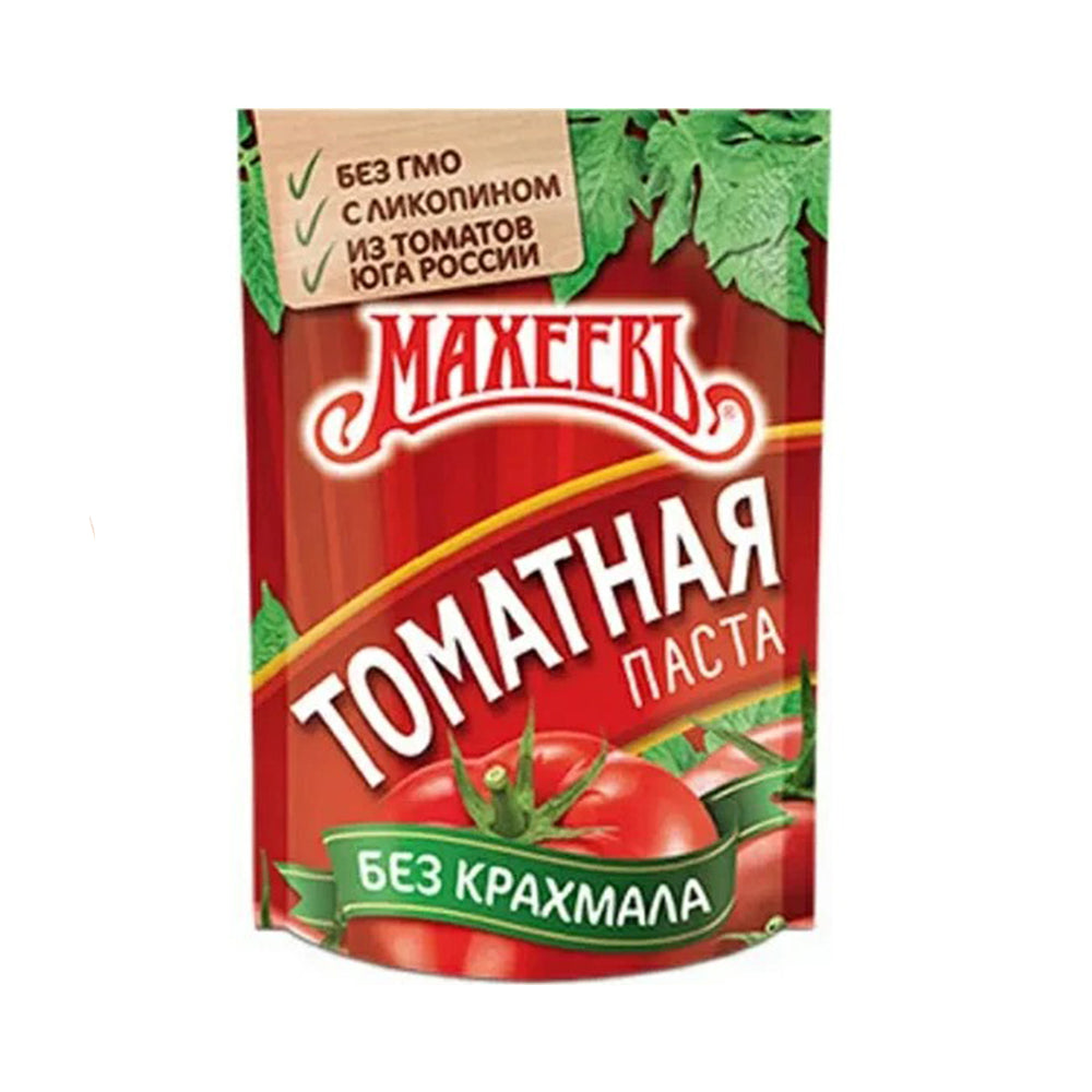 Томатная паста без крахмала "Домашняя" Махеевъ 70г.