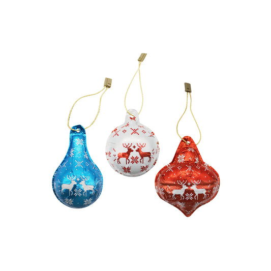 Шоколад молочный новогодний "Ёлочное украшение №5". Золотое правило 25 г (1 шт)