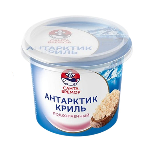 Seafood paste "Antarctic krill" smoked "Santa Bremor" 150g