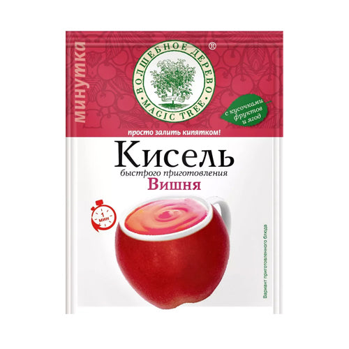 картинка Кисель быстрого приготовления "Вишня". Волшебное дерево 30г – Prostor.ae