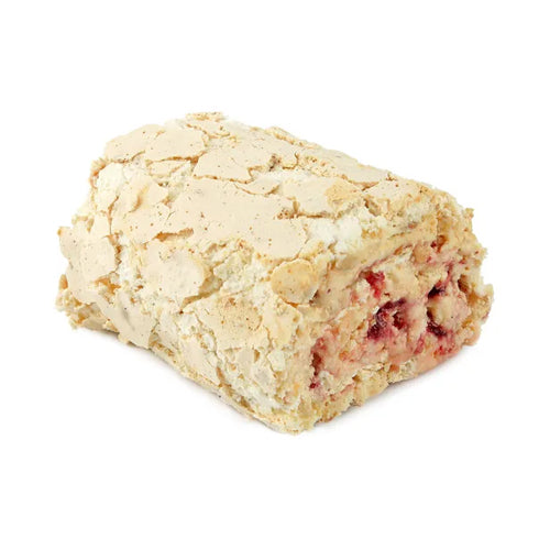 картинка Торт "Рулетта меренговая с орехом и клюквой" замороженный. Добрынинский 250г – Prostor.ae