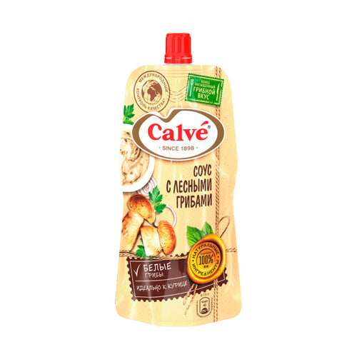 картинка Соус "С лесными грибами" Кальве 230г – Prostor.ae