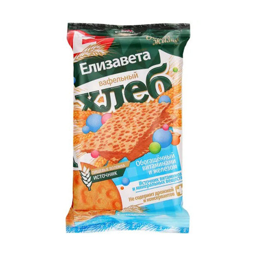 картинка Хлебцы "Обогащенные витаминами и железом" вафельные "Елизавета" 80г – Prostor.ae