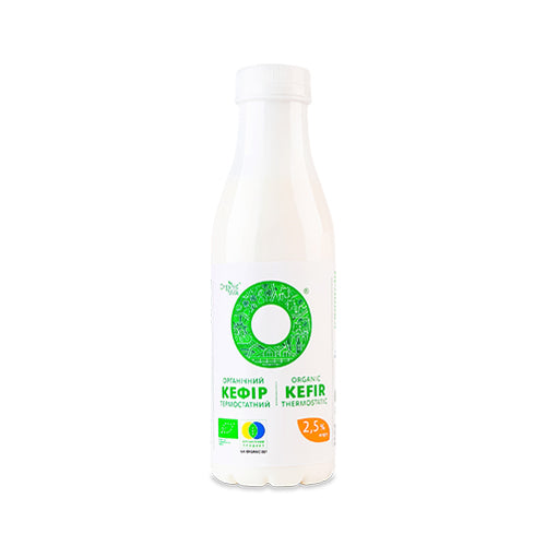 картинка Кефир органический термостатный 2.5%. Organic Milk 450г – Prostor.ae