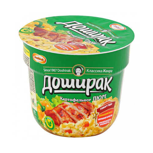 картинка Картофельное пюре быстрого приготовления со вкусом курицы "Доширак" 40г – Prostor.ae