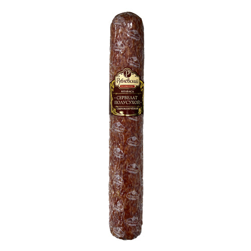 картинка Колбаса Сервелат сырокопчёный. Рублёвский ≈500гр. – Prostor.ae