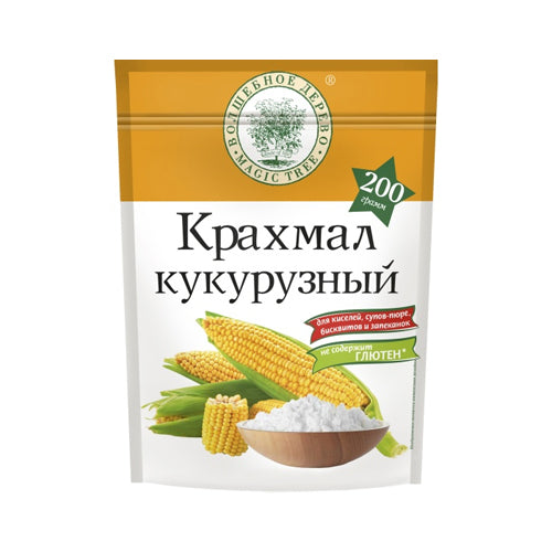 картинка Крахмал кукурузный. Волшебное дерево 200г – Prostor.ae