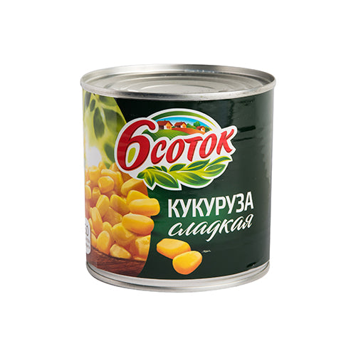 картинка Кукуруза сладкая. 6 соток 340г – Prostor.ae