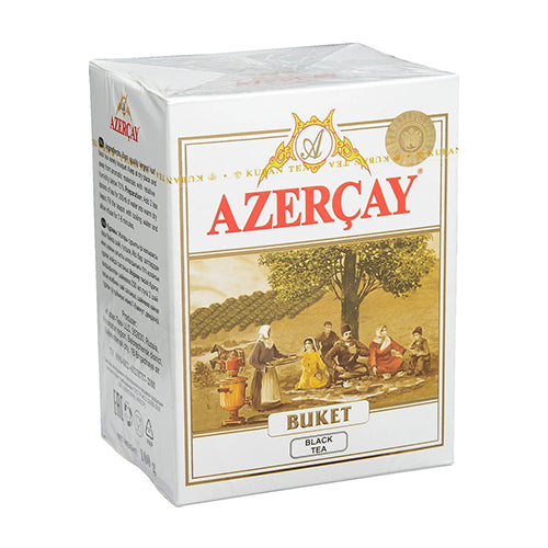 картинка Чай черный крупнолистовой "Азерчай Букет" (Азербайджан) 100г. – Prostor.ae