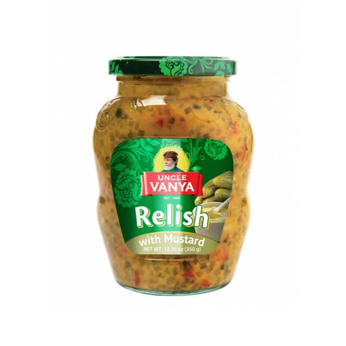картинка Релиш с огурцами и горчицей. Дядя Ваня 350г – Prostor.ae