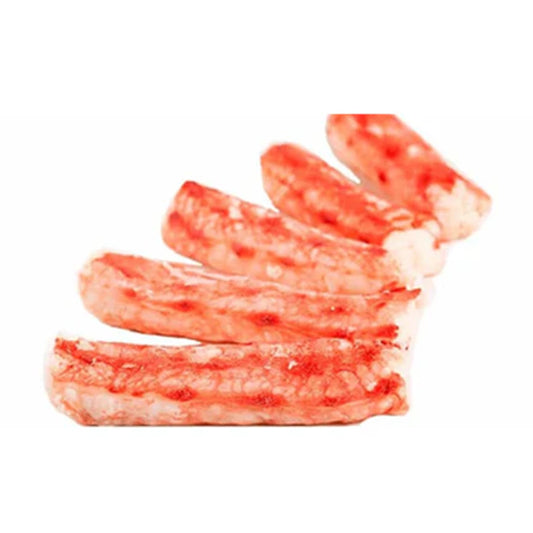 Мясо красного королевского краба "Merus" без панциря замороженное. New Alaska Volkhov 1 кг