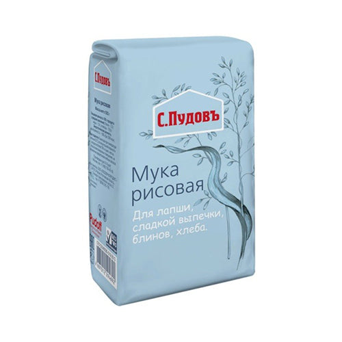 картинка Мука рисовая. С.Пудовъ 500г – Prostor.ae