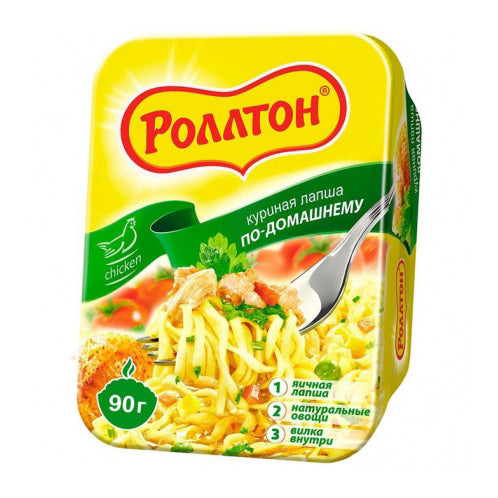 картинка Лапша быстрого приготовления с курицей Роллтон 90г – Prostor.ae