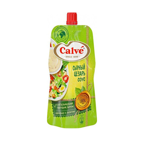 картинка Соус "Сырный Цезарь". Calve 230г – Prostor.ae