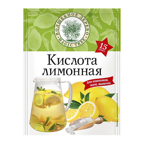 картинка Лимонная кислота "Волшебное дерево" 15г – Prostor.ae
