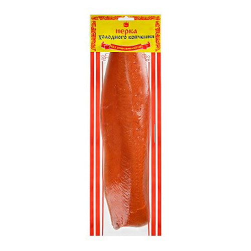 картинка Боковник камчатской нерки (холодного копчения) Сахалин Рыба ≈500г – Prostor.ae