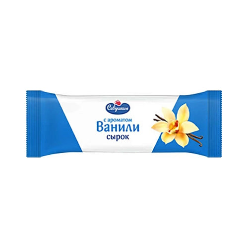 картинка Сырок творожный глазированный с ароматом ванили 23%. &quot;Савушкин&quot; 40г – Prostor.ae