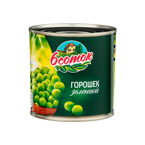 картинка Горошек зеленый. 6 соток 400г – Prostor.ae