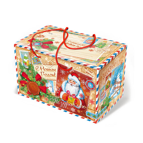 картинка Подарок новогодний &quot;Почта Друзей Деда Мороза&quot; 550г – Prostor.ae