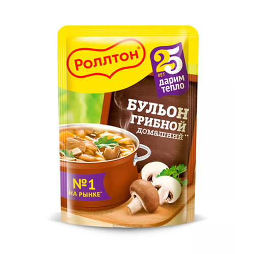 картинка Бульон грибной домашний "Роллтон" 90г – Prostor.ae