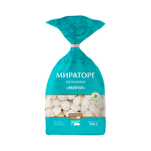 картинка Пельмени "Мини" из мяса свинины, говядины "Мираторг" 700г – Prostor.ae