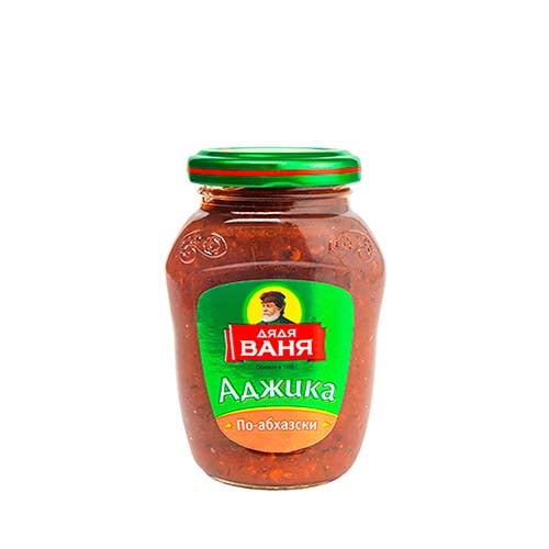 картинка Соус аджика "По-абхазски" Дядя Ваня 140 гр. – Prostor.ae