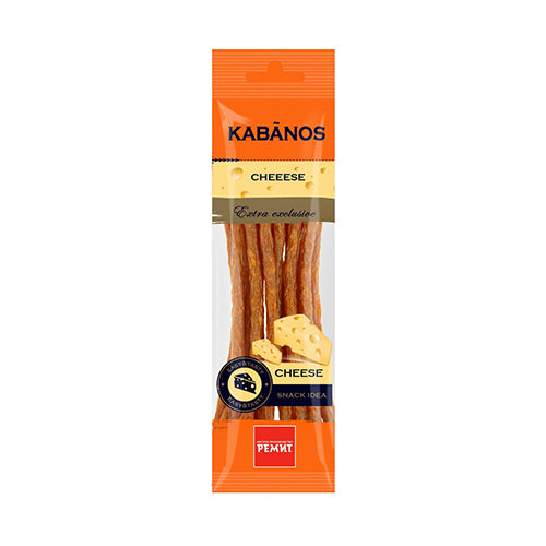 картинка Колбаски сырокопченые &quot;Kabanos Cheese&quot; со вкусом сыра. Ремит 70г – Prostor.ae