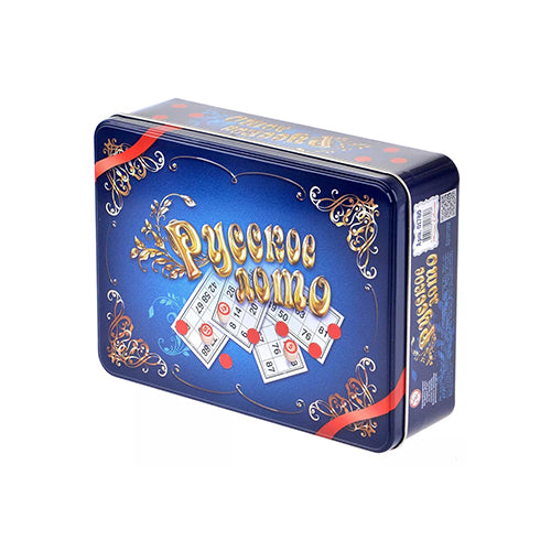 картинка Настольная игра "Русское лото" синяя – Prostor.ae