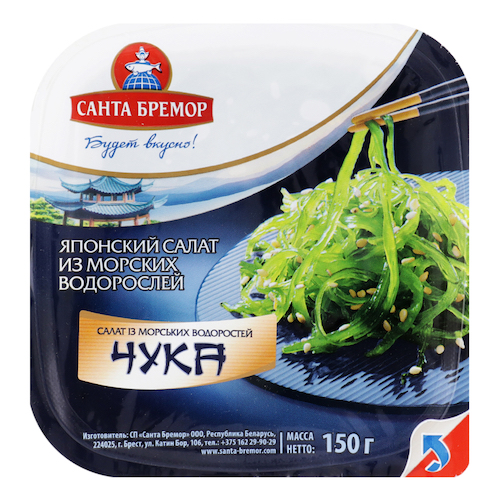 Японский салат из морских водорослей маринованных "Чука" Санта Бремор 150г