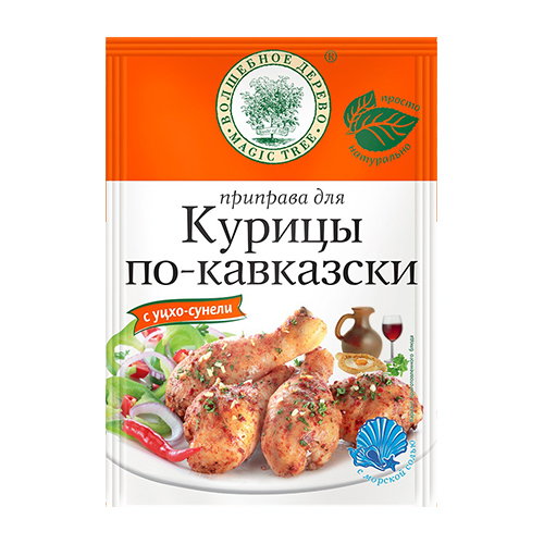 картинка Приправа для курицы по-кавказски "Волшебное дерево" 30г – Prostor.ae