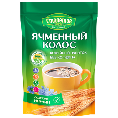 картинка Кофейный напиток "Ячменный колос" "Столетов" 100г – Prostor.ae