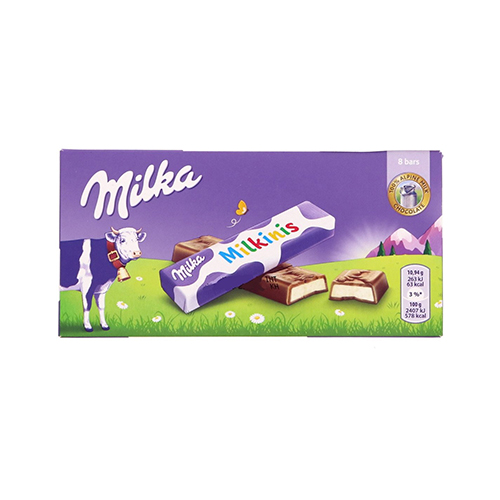 картинка Шоколад молочный "Milkinis" порционный Milka 87.5г – Prostor.ae