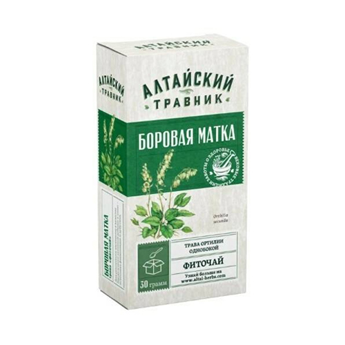 картинка Фиточай Боровая матка. Алтайский травник 30г – Prostor.ae