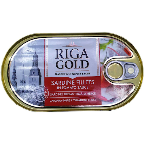 картинка Филе сардины в томатном соусе "Riga Gold" 190г – Prostor.ae