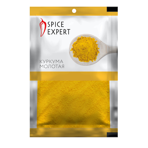 картинка Куркума молотая "Spice Expert" 10г – Prostor.ae
