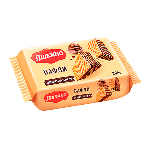 картинка Вафли шоколадные "Яшкино" 200г – Prostor.ae