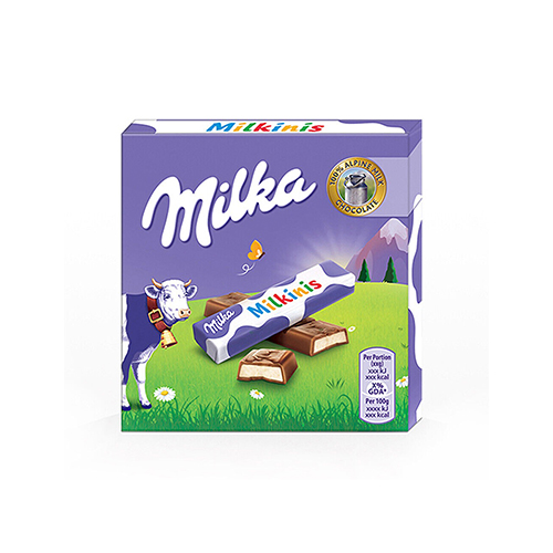 картинка Шоколад молочный "Milkinis" порционный Milka 43.75г – Prostor.ae