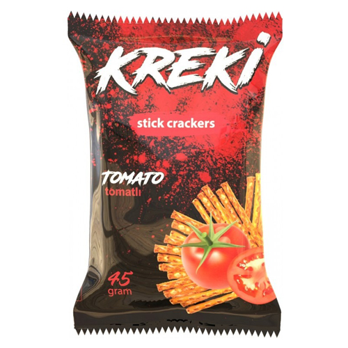 Крекеры томатные "KREKI" 45г