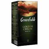 картинка Чай черный байховый цейлонский "Greenfield Golden Ceylon" (25 пакетиков) 50г. – Prostor.ae